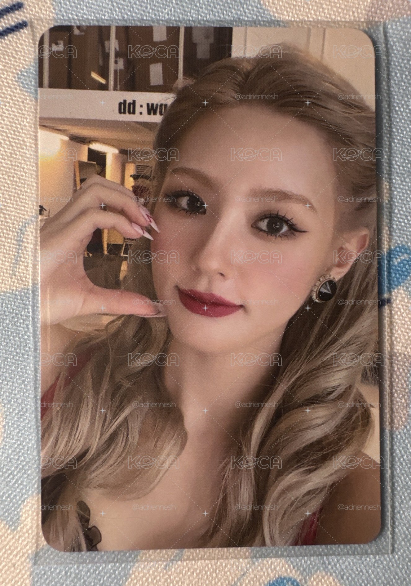 I LOVE k4 簽售卡 i-dle 薇娟