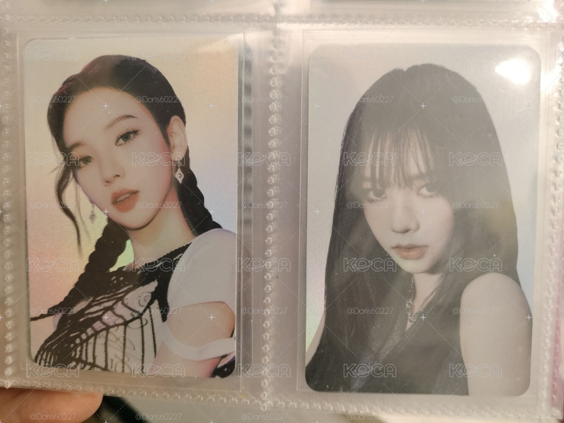Karina 閃卡 兩張一起