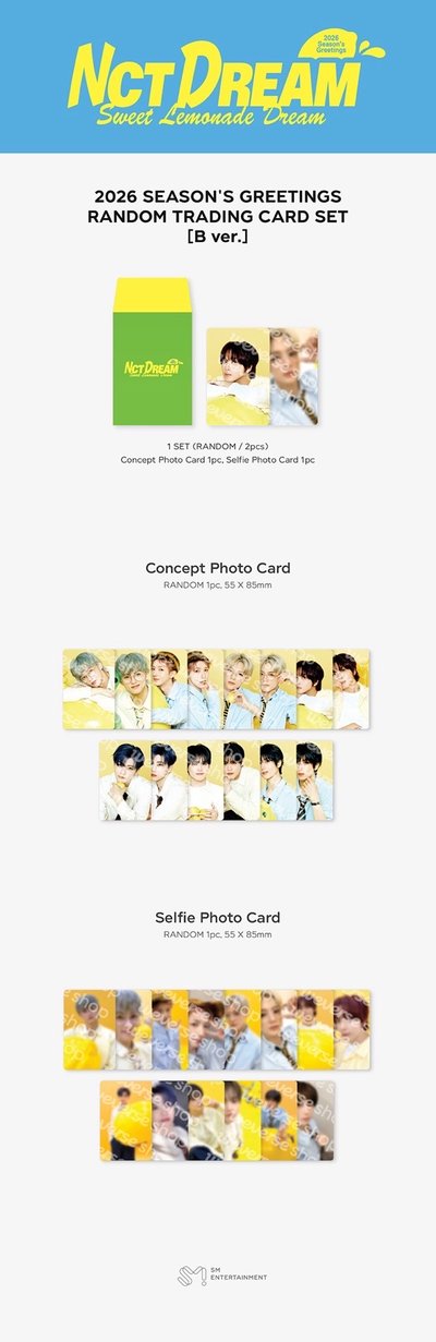 SM年曆未拆卡包 夢 椅 願/非現貨