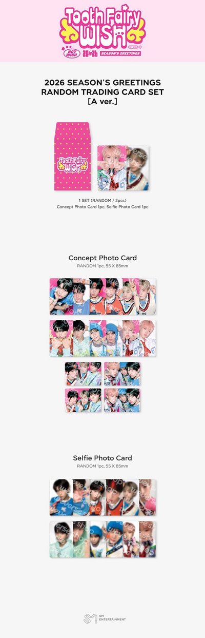 SM年曆未拆卡包 夢 椅 願/非現貨