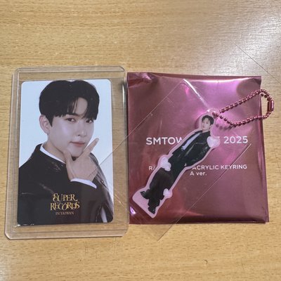 SUPER JUNIOR 李赫宰 快閃滿額卡 SMTOWN30 隨機吊飾 水獺卡 金厲旭 臺灣展覽入場卡