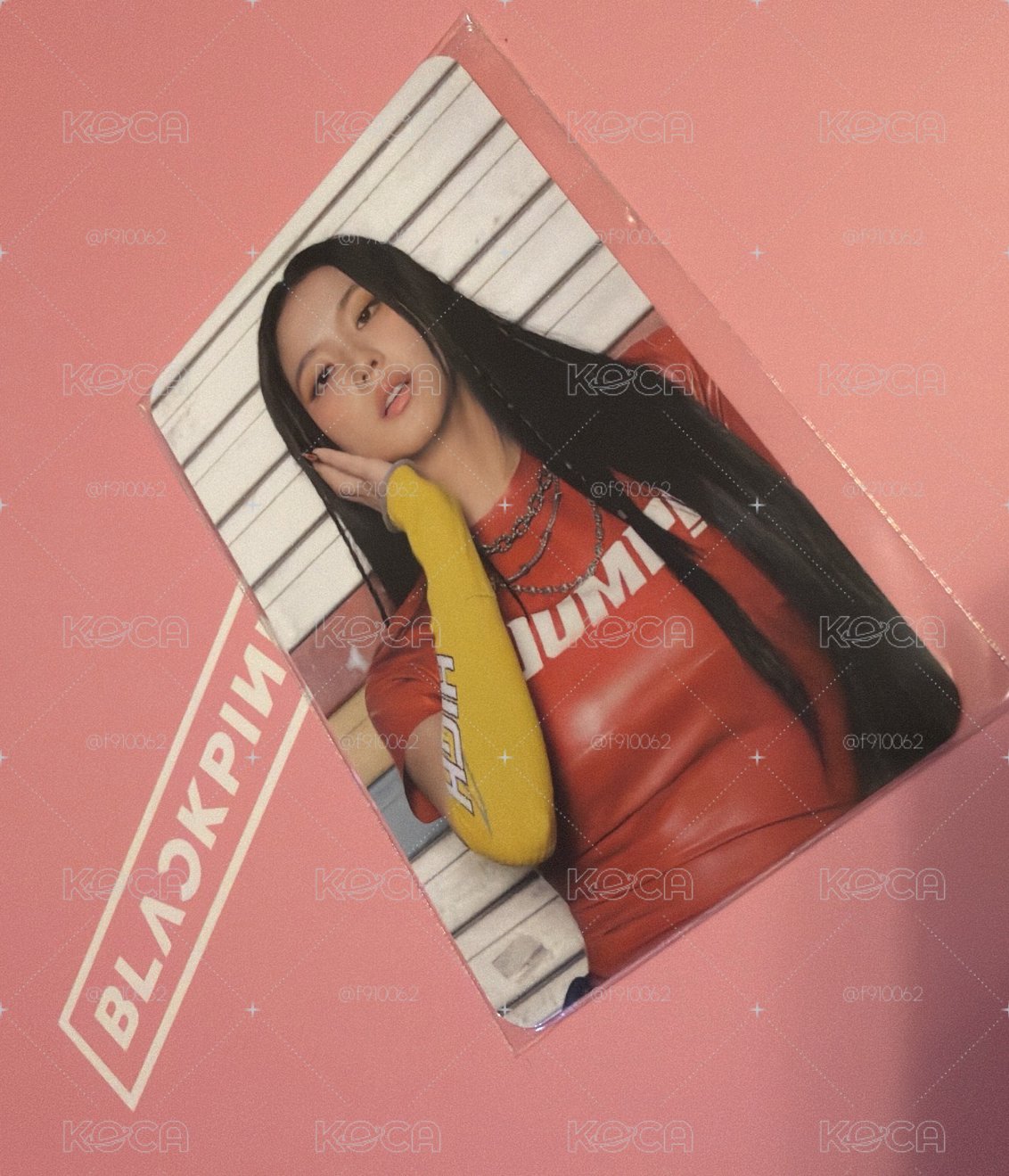 Jisoo DEADLINE MUSINSA 沙漏之旅 特典卡 