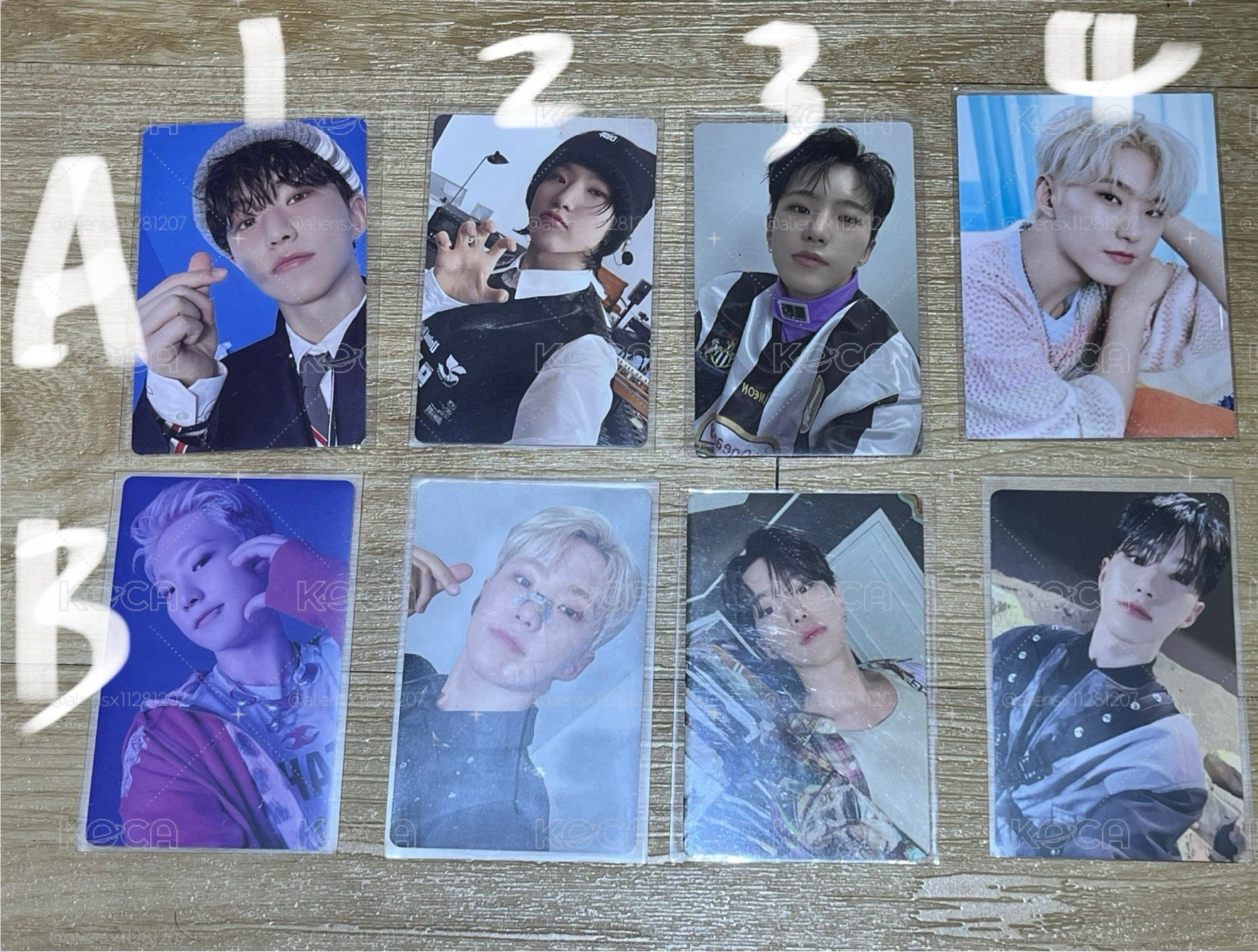 Seventeen 順榮🐯 小卡