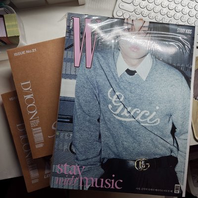 LEE KNOW 雜誌三本 箱雜誌兩份