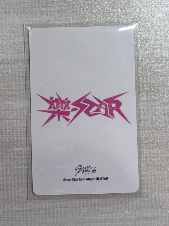 Straykids Leeknow 樂-star kms2.0特典卡