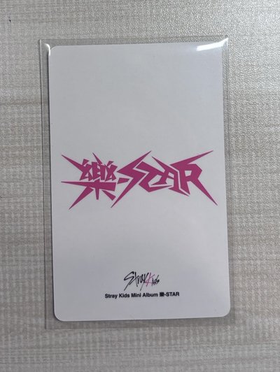 Straykids Leeknow 樂-star kms2.0特典卡