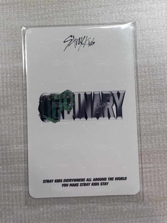 Straykids Felix maniac 阿拉丁特典卡
