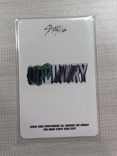 Straykids Felix maniac 阿拉丁特典卡