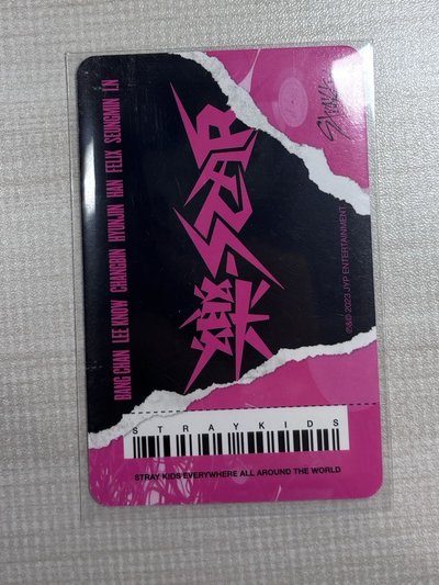 Straykids Felix 樂-star 專輯卡 專卡