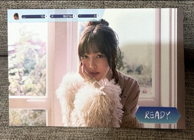 GFRIEND十週年 YUJU小盤 遊戲卡含明信片/幸運卡