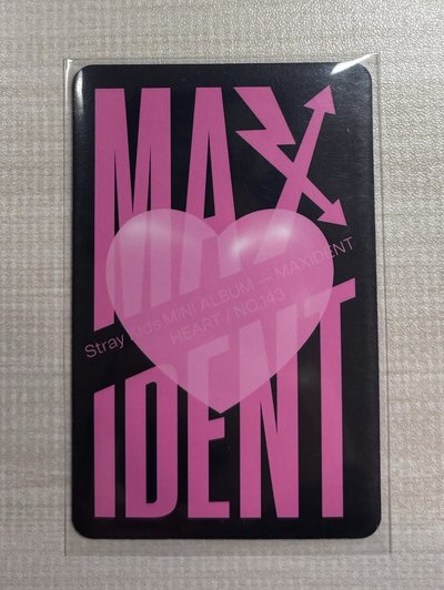 Straykids Han 韓知城 Maxident 專輯小卡 專卡