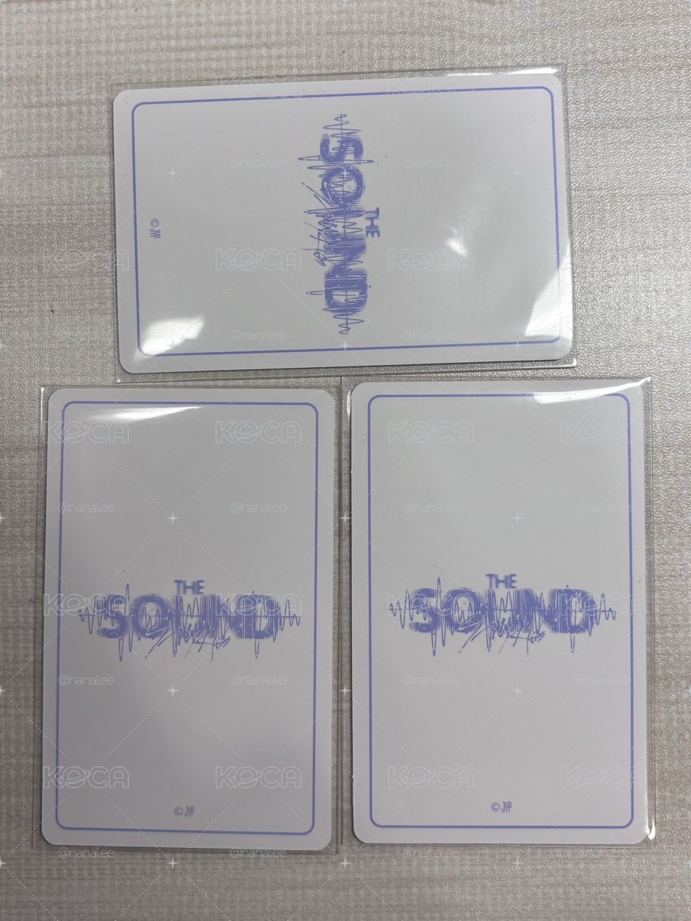 Straykids Hyunjin Felix The sound 周邊卡 小卡組三張合售