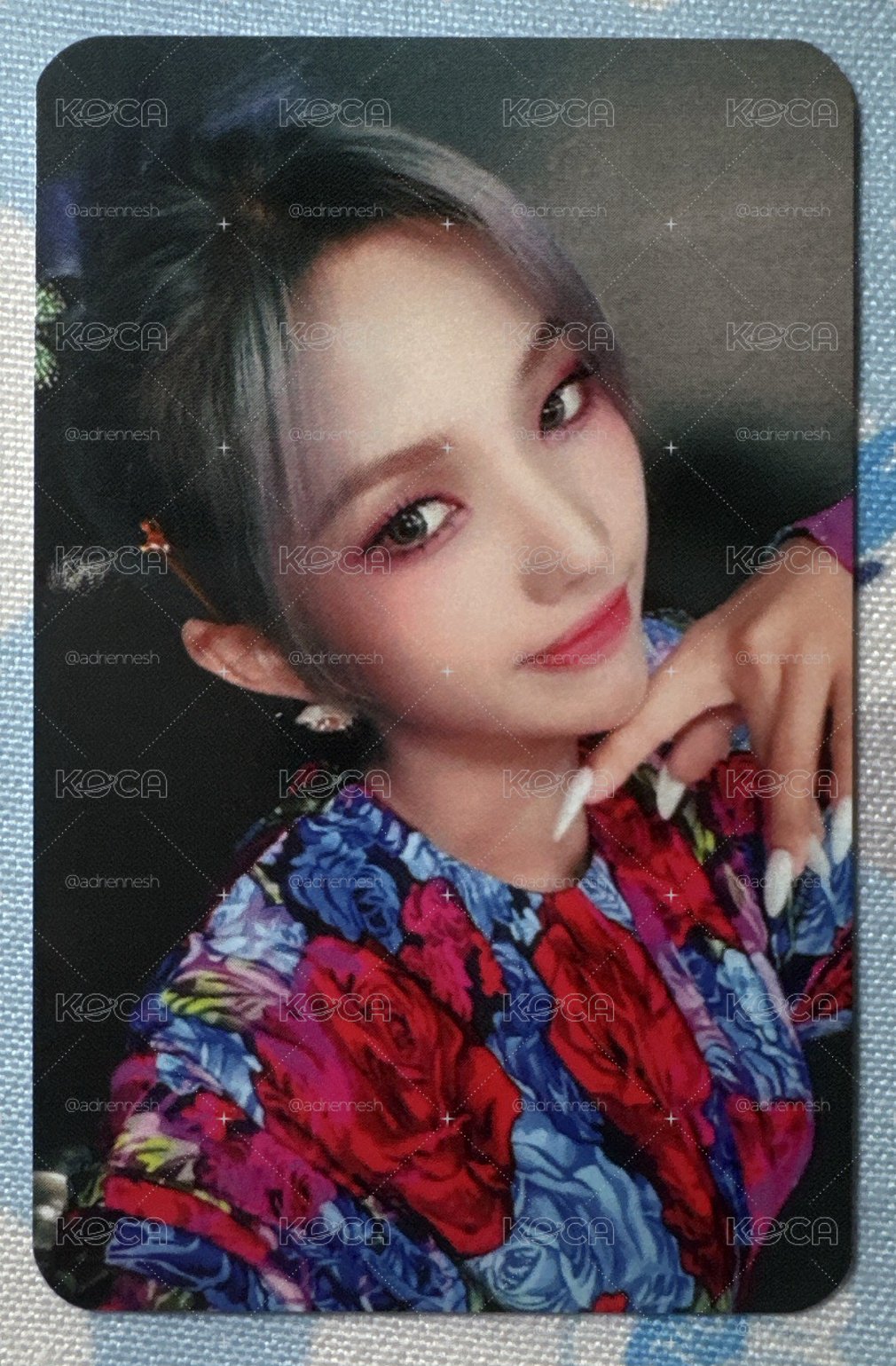 i-dle 小娟 I BURN ms 2.0 特典卡  花衣娟