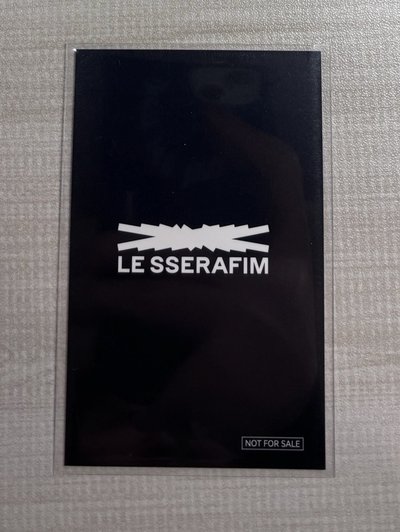 LE SSERAFIM 金采源 EASY 環球 幸運卡 1.0