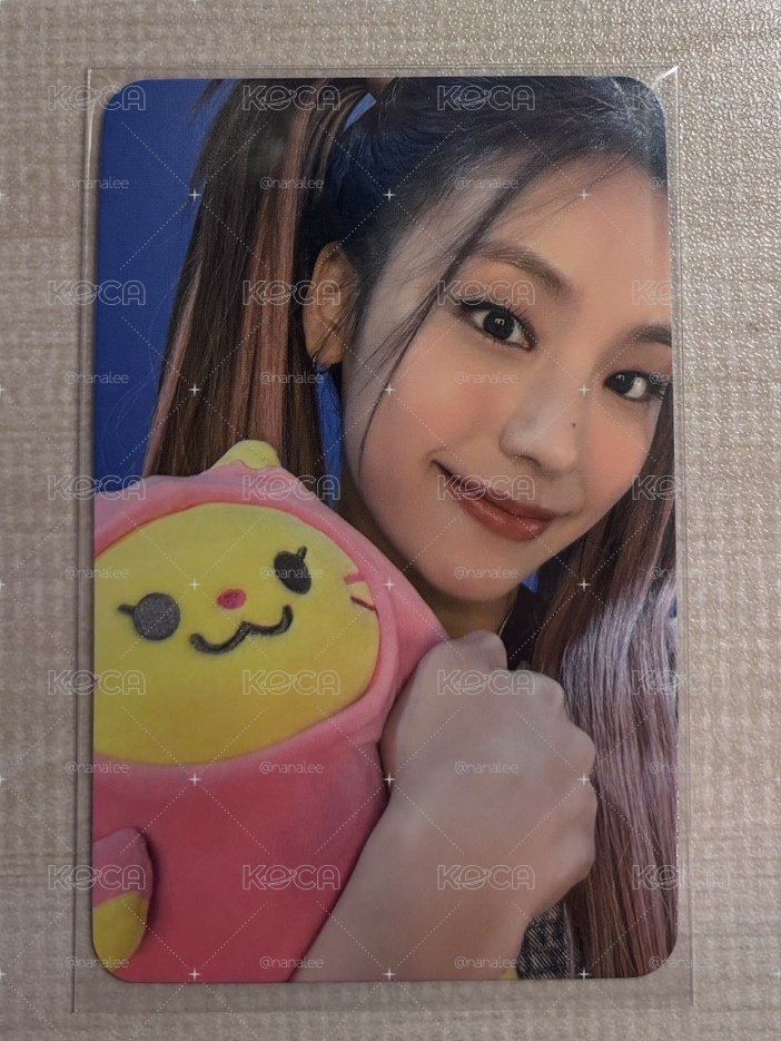 ITZY Yeji CHECKMATE tou 3.0 簽售卡 