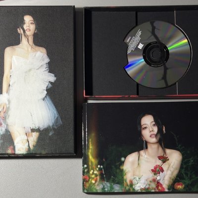 Jisoo ME 紅版 黑版 專輯 兩本一起