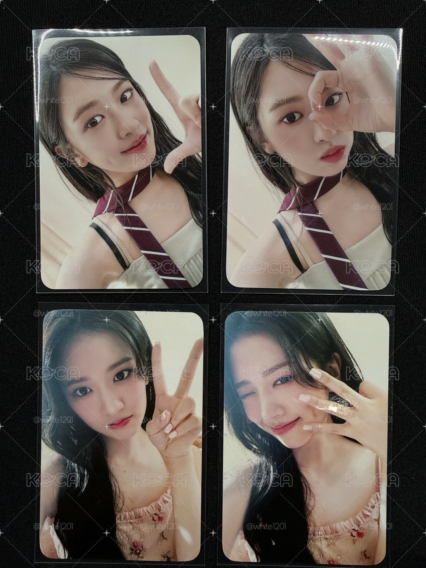 IVE 安 Clio 代言卡 LOVE