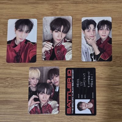 ⭐️Beat-Boxer 各成員小卡一套