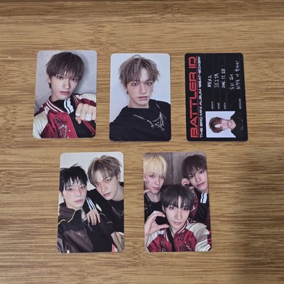 ⭐️Beat-Boxer 各成員小卡一套