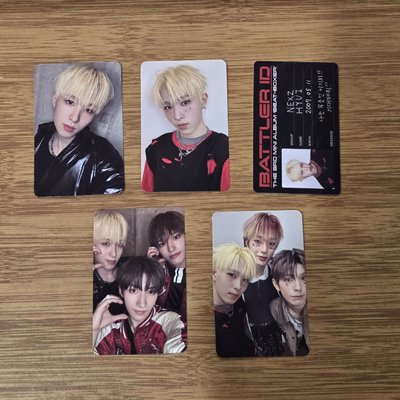 ⭐️Beat-Boxer 各成員小卡一套