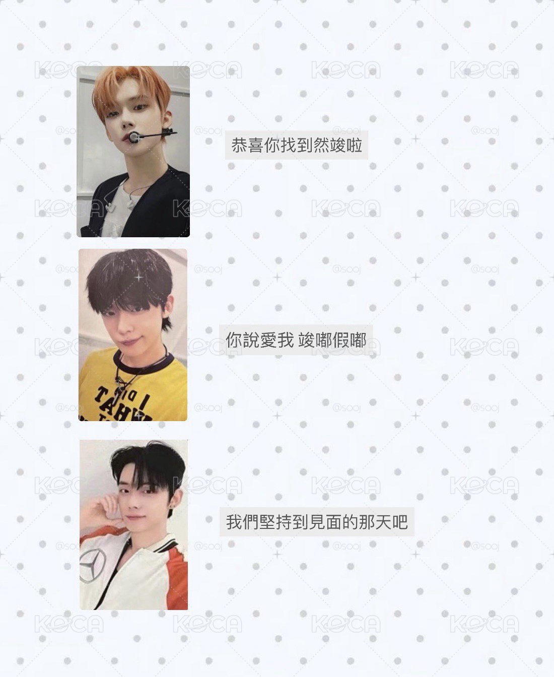 🦊｜中文卡背小小盤