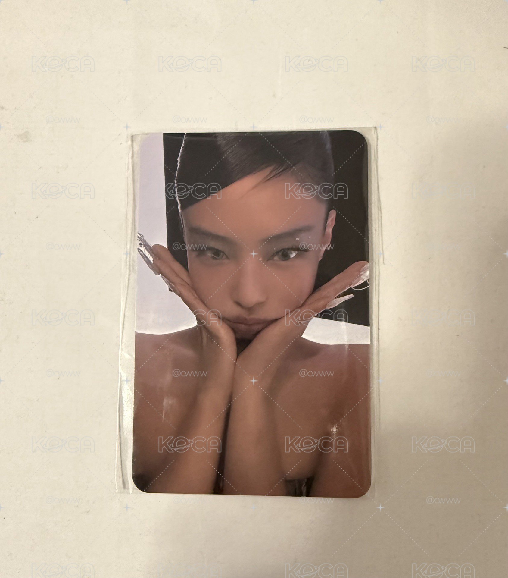 JENNIE DEADLINE yg 特典卡 