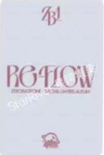 [𝐑𝐄-𝐅𝐋𝐎𝐖] sr 特典卡 眼鏡 ver. 背面