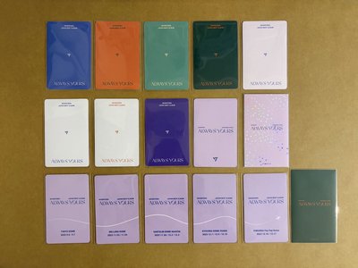 🤍Always Yours 碩 專卡/特典卡/場限 15+1整圖售