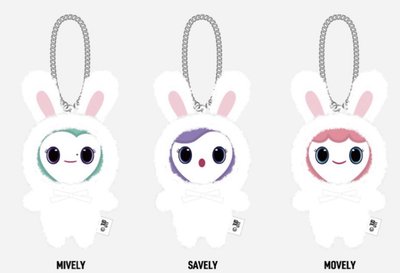 MISAMO PLAY 兔娃 Mively Savely Movely Lovely