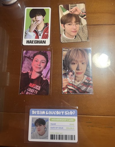 NCT DREAM隨機卡 woozi donghwa