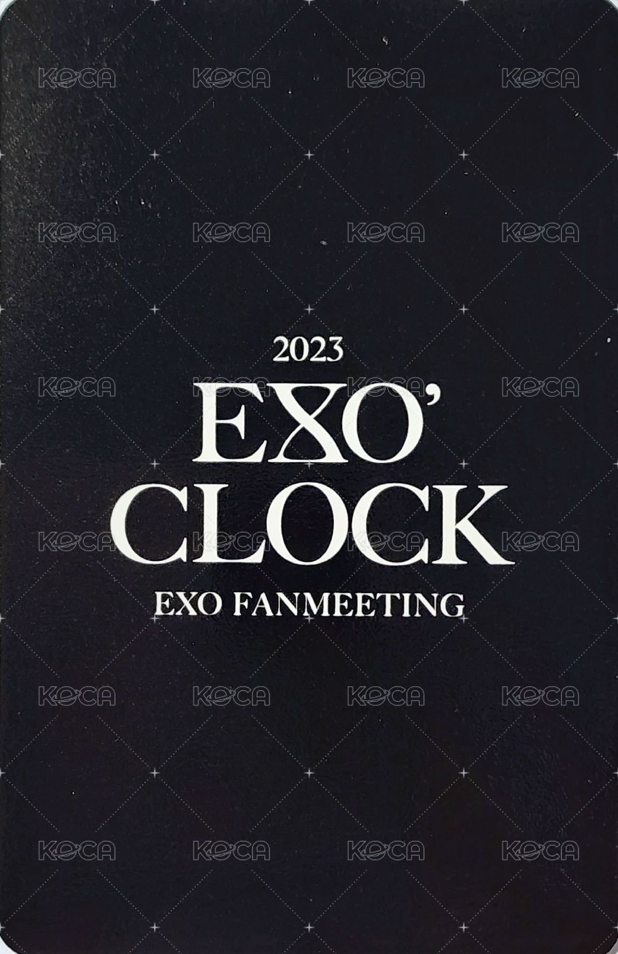 23 FM 入場卡 / 場限卡  背面