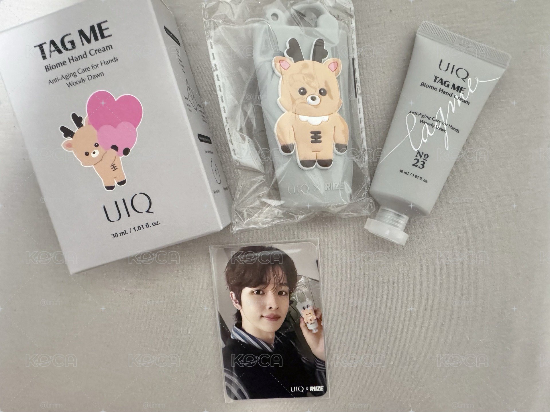 UIQ 護手霜（含卡）燦