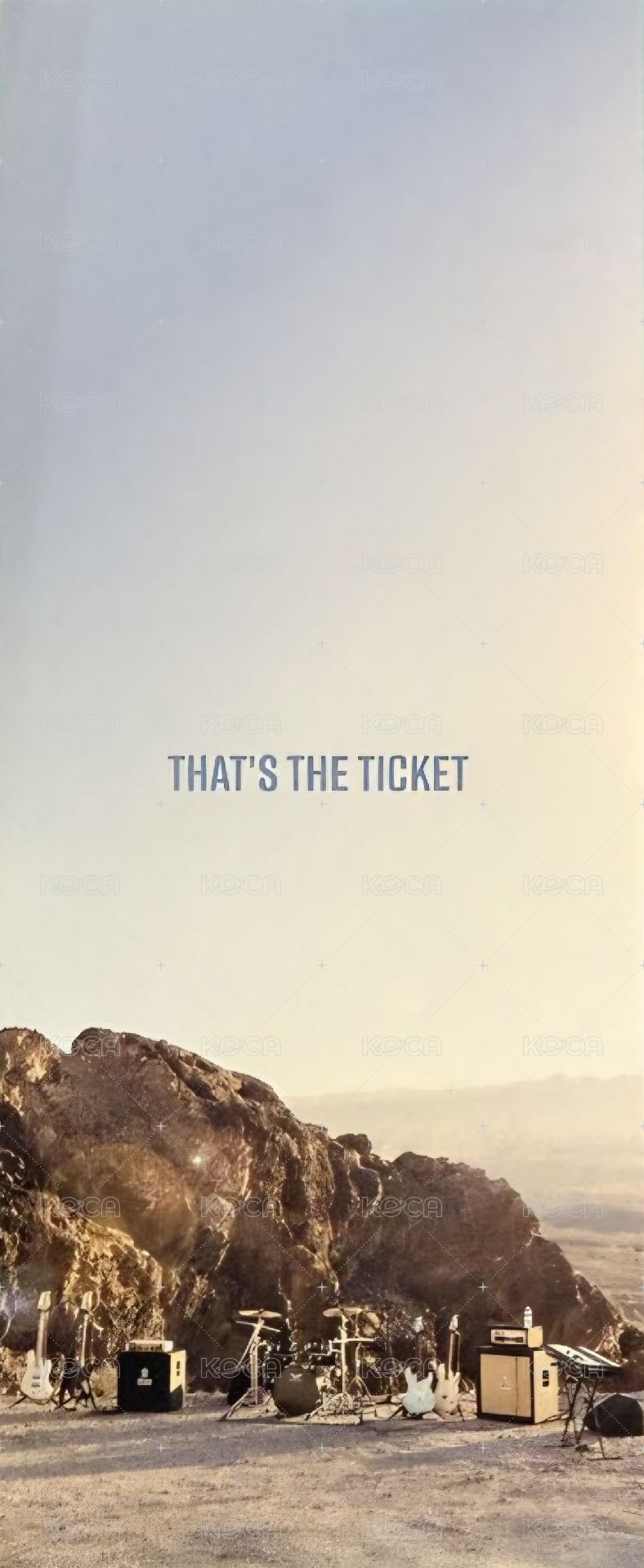 6 DAYS 票卡  背面