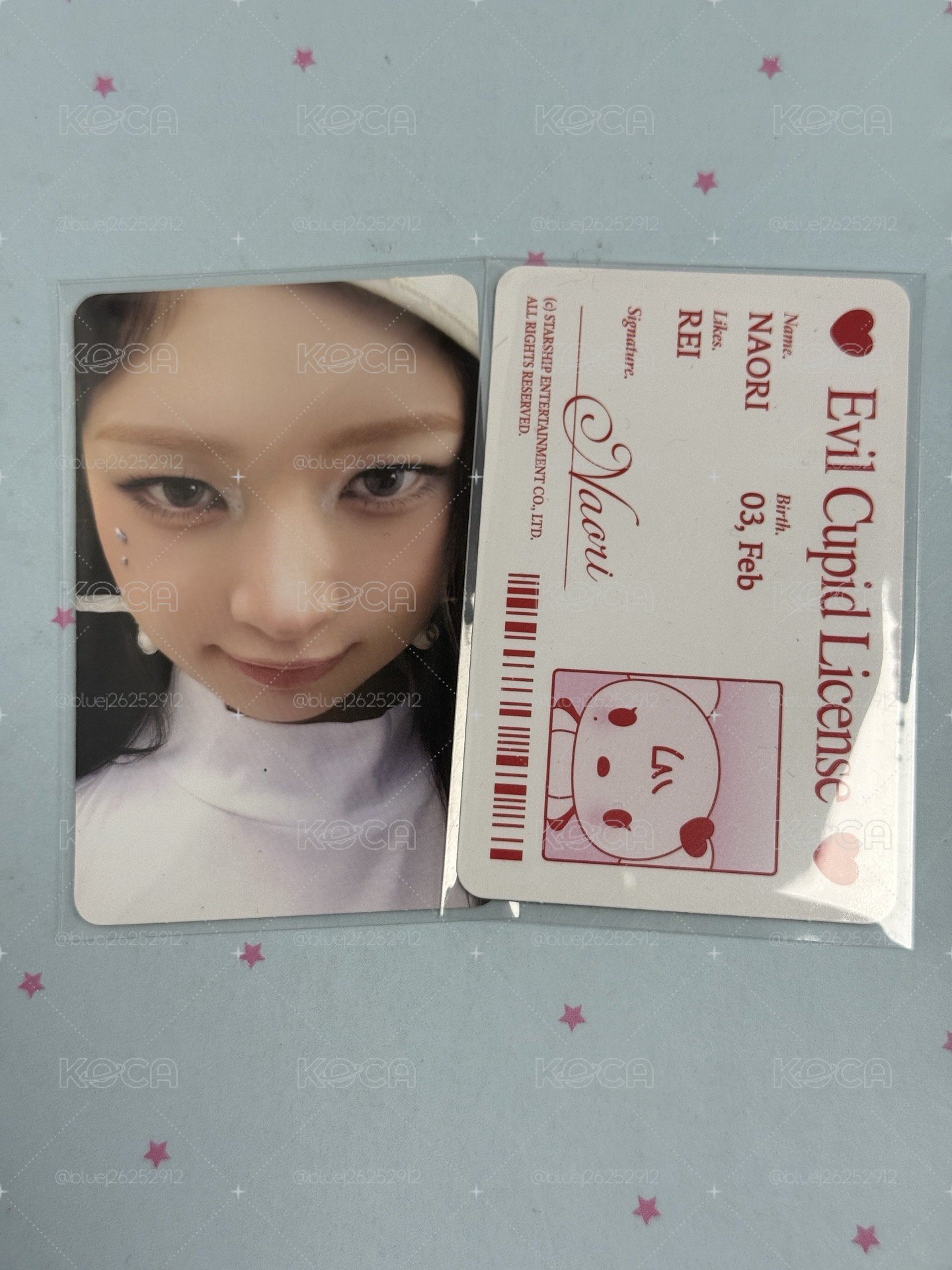 IVE SECRET 專輯卡 EVIL CUPID 怜
