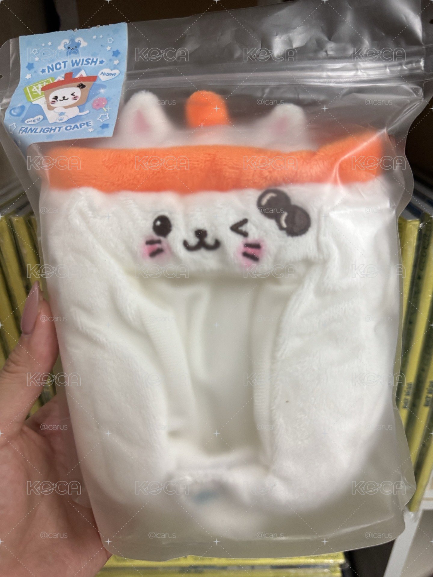 Yushi 奶茶貓手燈套