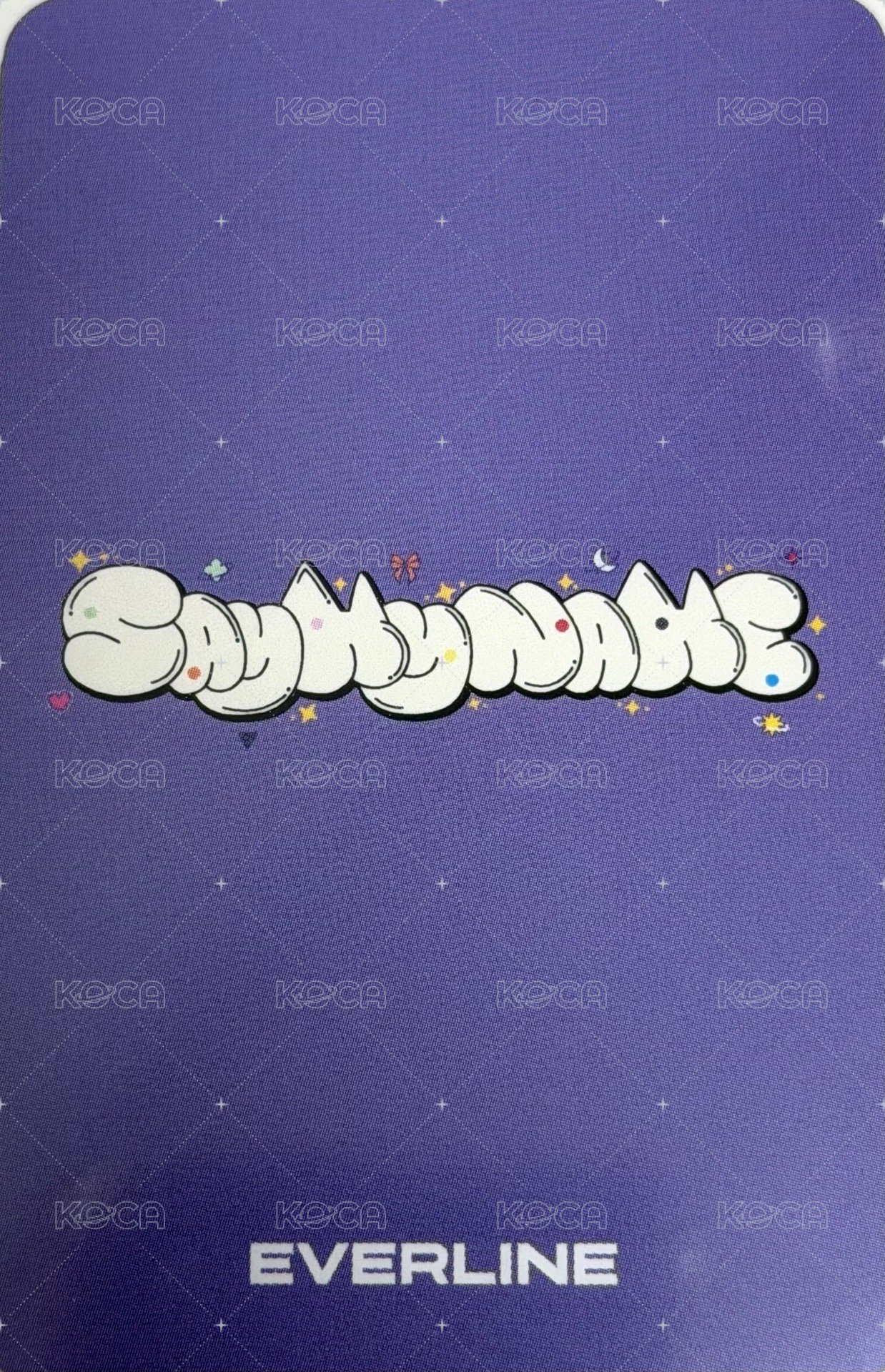 迷一 el 3.0 線下 特典卡  背面