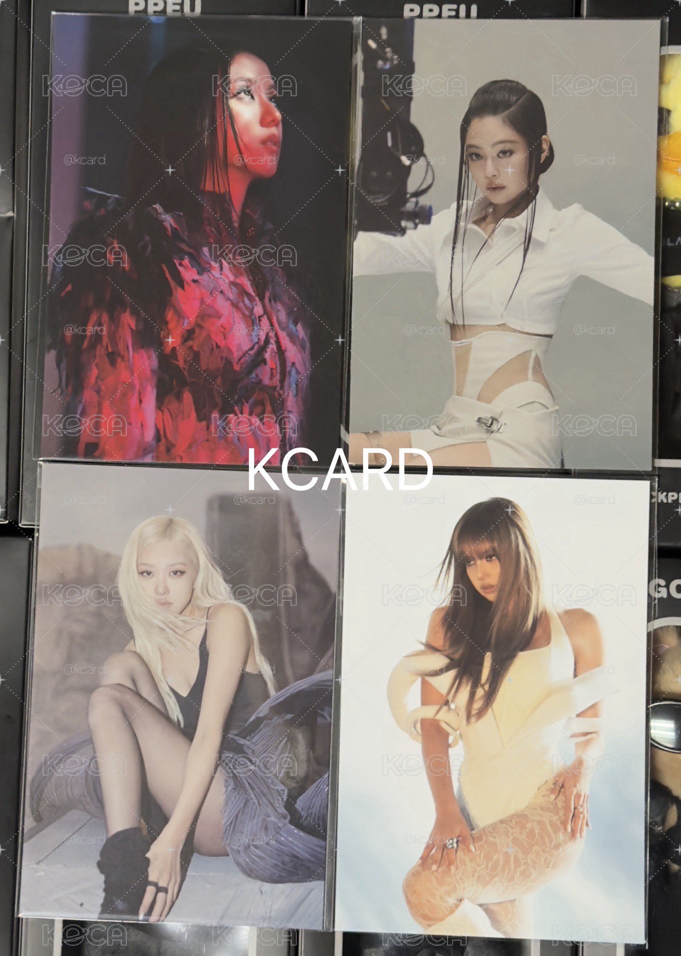 現貨 BLACKPINK 快閃滿額明信片
