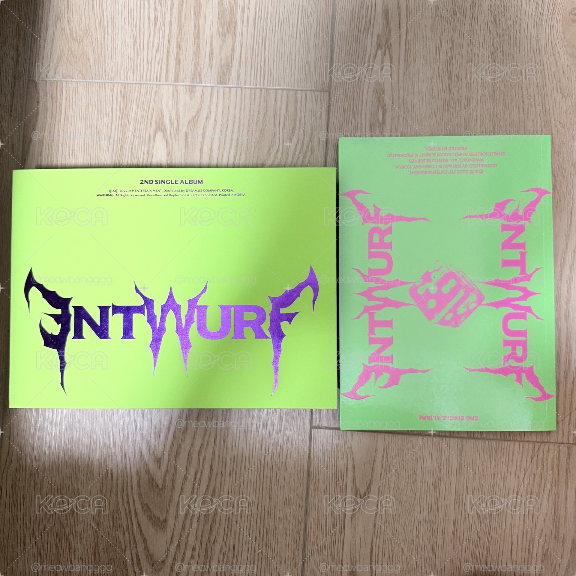 NMIXX ENTWURF 空專 限量版+一般版