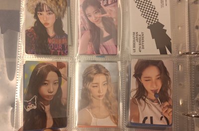 ❤️填卡冊 不定時更新 LE SSERAFIM便宜小卡專區 采、一葉