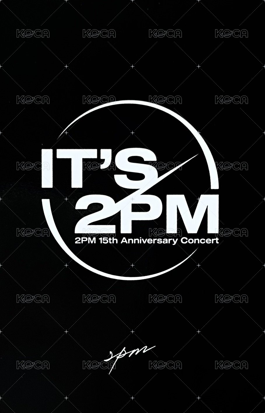 It’s 2PM jyp 線上 滿額卡  背面
