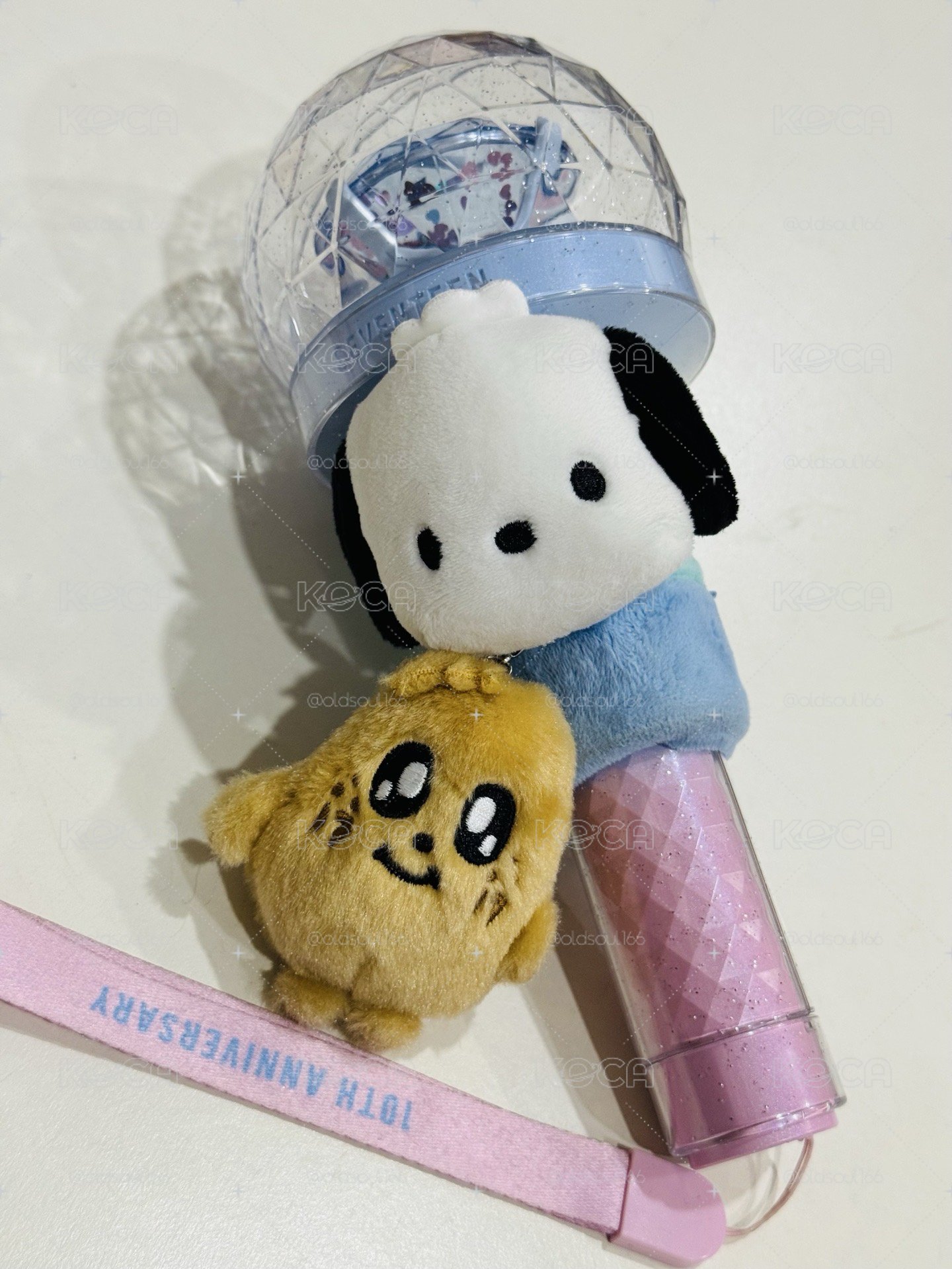 三麗鷗 證件照套 帕恰狗 鑰匙圈 卡套 手燈環 奎 Seventeen