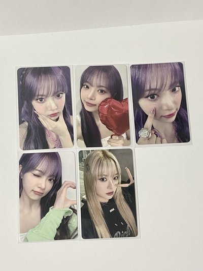 Hong Eunchae easy時期小卡