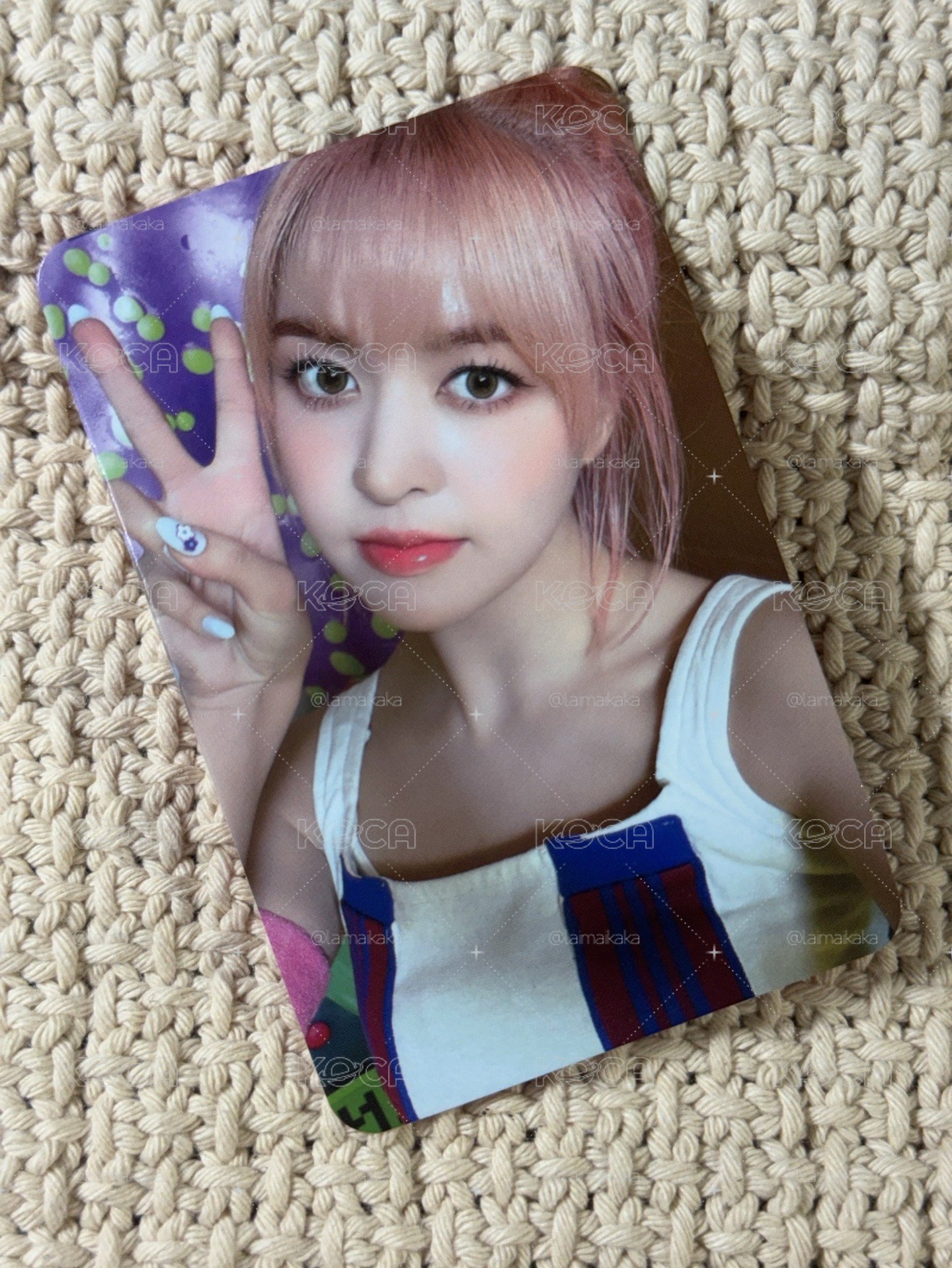 BG莉 expérgo bg 預售 特典卡 