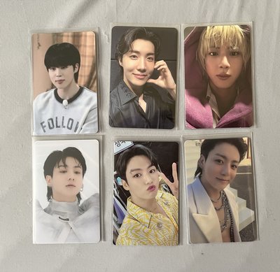 BTS 專卡、特典卡