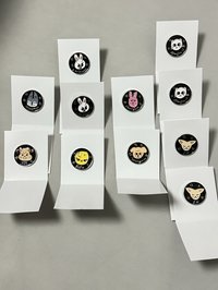 手繪徽章-彬+菲