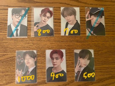 出出出 TXT小卡 （多竣） 