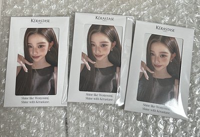 WONYOUNG x KERASTASE卡詩 代言卡 卡詩 5.0