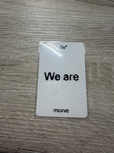 We are mu 簽售卡 