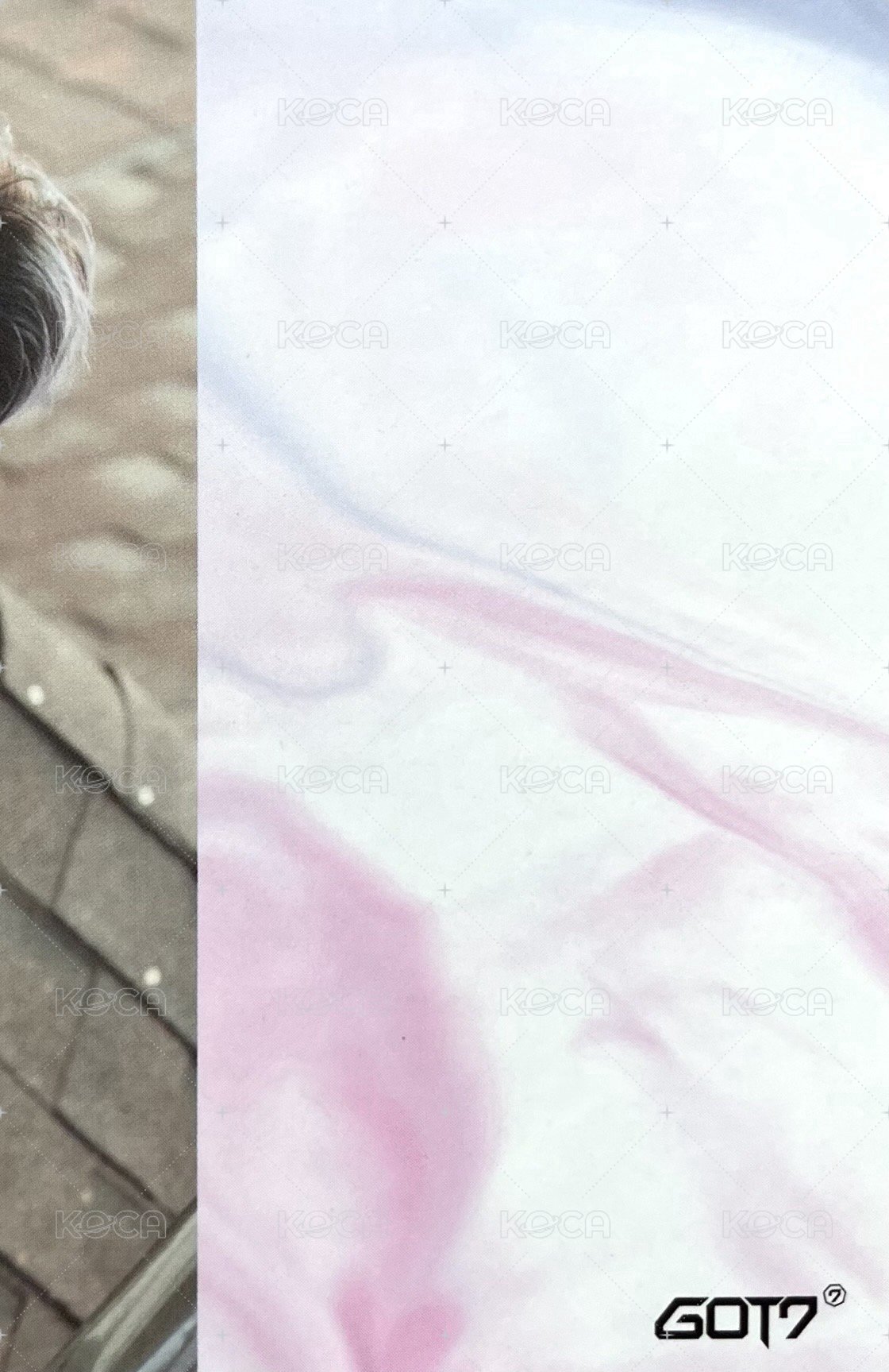 Present : YOU 專輯卡 髮帶馬克 背面