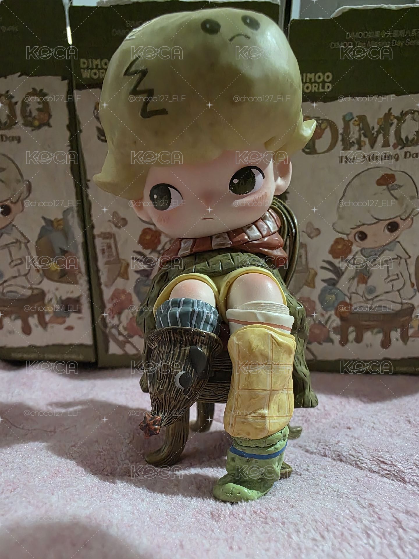 Dimoo 如果今天星期八 襪子小狗